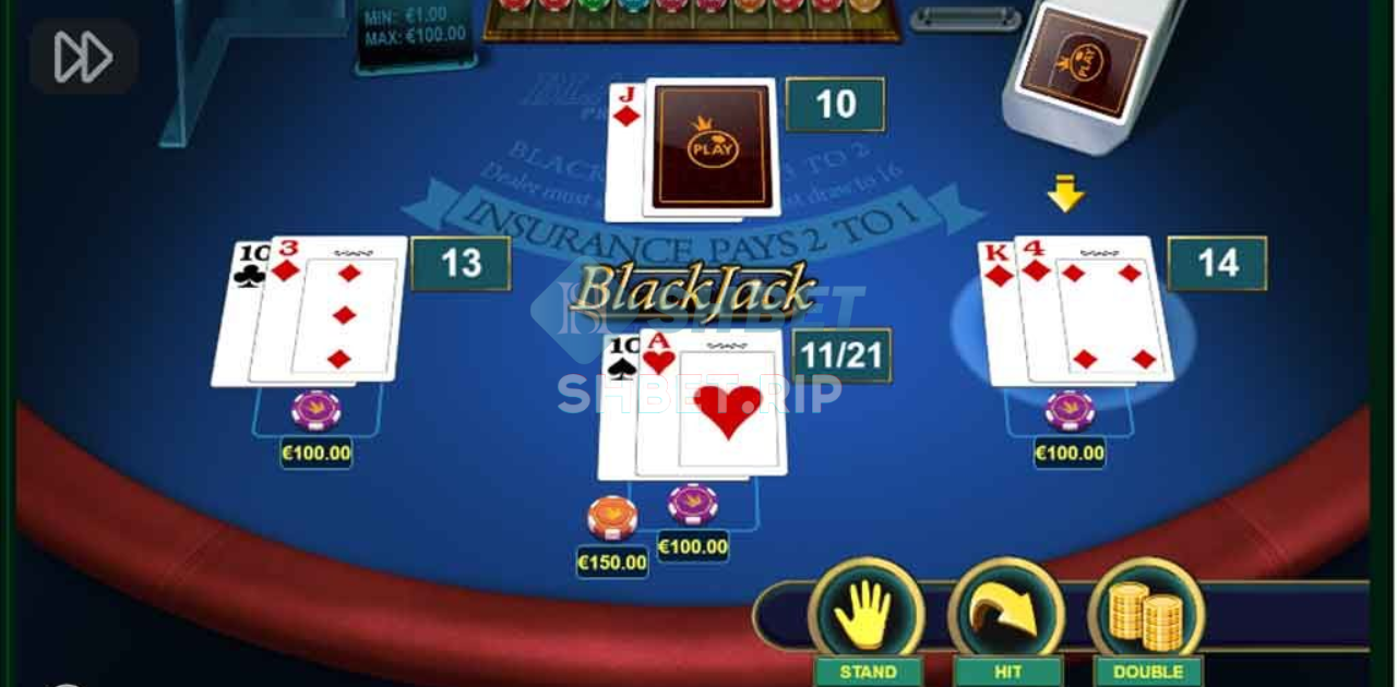 Giá trị các lá bài sử dụng trong Cách Chơi Blackjack